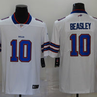 Men's Buffalo Bills Cole Beasley #10 White Game Player Jersey1