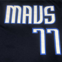 Men's Dallas Mavericks Luka Doncic #77 Navy 2020/21 Swingman Player Jersey1
