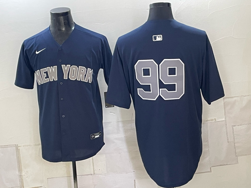 Men's New York Yankees Aaron Judge #99 Navy Limited Jersey