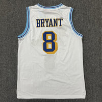 Men's Los Angeles Lakers Kobe Bryant 1996-97 White Hardwood Classics Authentic Jersey1