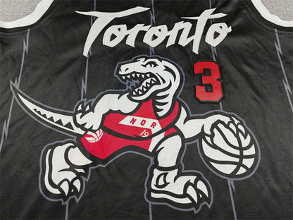 Men's Toronto Raptors Brandon Ingram #3 Black 2025/26 Swingman Jersey - City Edition