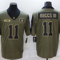 Men's Las Vegas Raiders Henry Ruggs III #11 Brown Game Jersey1