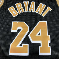 Men's Los Angeles Lakers Kobe Bryant #24 Black Select Series Swingman Jersey1