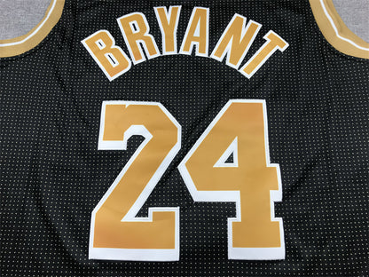 Men's Los Angeles Lakers Kobe Bryant #24 Black Select Series Swingman Jersey1