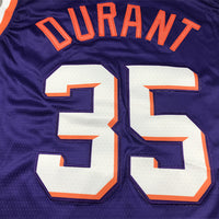 Men's Phoenix Suns Kevin Durant #35 Purple 2023/24 Fast Break Replica Jersey1 - Icon Edition