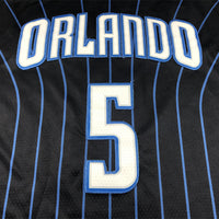 Men's Orlando Magic Paolo Banchero #5 Black 2022/23 Swingman Jersey1 - Icon Edition