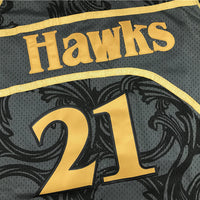 Men's Atlanta Hawks Dominique Wilkins 1986-87 Hardwood Classics Swingman Jersey1