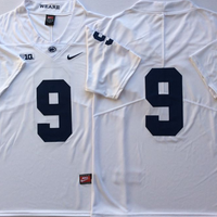 Men's Penn State Nittany Lions Trace McSorley #9 White Team Player Game Jersey