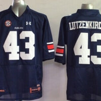 Men's Auburn Tigers Philip Lutzenkirchen #43 Navy Player Game Jersey