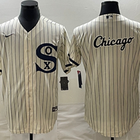 Men's Chicago White Sox Cream Replica Game Jersey1