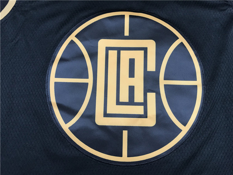 Men's LA Clippers Paul George #13 Black Swingman Player Jersey1