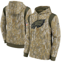 Men's Philadelphia Eagles NFL 2021 Salute to Service Hoodie1 Camouflage