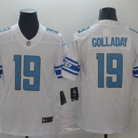 Men's Detroit Lions Kenny Golladay #19 White Game Jersey1