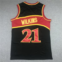 Dominique Wilkins Atlanta Hawks Black Jersey - 2