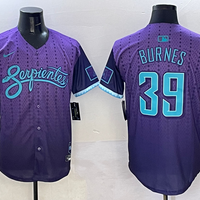 Men's Arizona Diamondbacks Corbin Burnes #39 Purple 2025 City Connect Limited Player Jersey