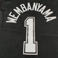 Victor Wembanyama San Antonio Spurs Black City Edition Jersey - 4