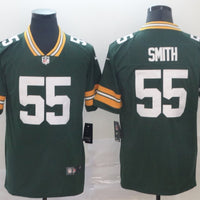 Men's Green Bay Packers Za'Darius Smith #55 Green Game Jersey1