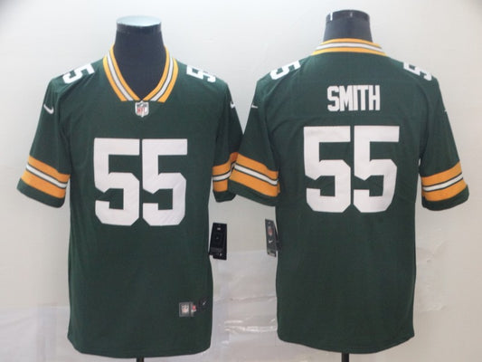 Men's Green Bay Packers Za'Darius Smith #55 Green Game Jersey1