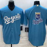 Men's Kansas City Royals Light Blue Replica Player Jersey1