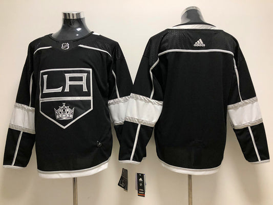 Men's Los Angeles Kings Black Home Breakaway Blank Jersey1