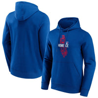 Men's New York Rangers Fanatics Branded Hometown Graphic Hoodie - Royal