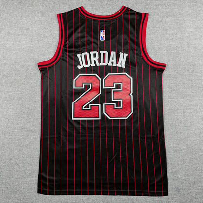 Men's Chicago Bulls Michael Jordan #23 Black Swingman Player Jersey - Statement Edition