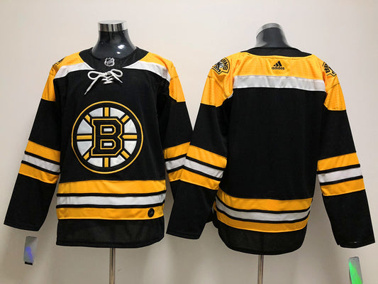Men's Boston Bruins Black Breakaway Home Blank Jersey1