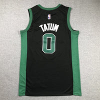 Jayson Tatum #0 Boston Celtics Black 2022/23 Statement Edition Swingman Jersey