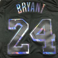 Men's Los Angeles Lakers Kobe Bryant Black #24 Swingman Jersey1
