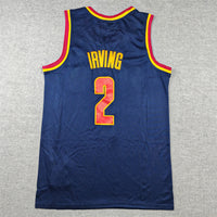Men's Cleveland Cavaliers Kyrie Irving #2 Navy 2011/12 Hardwood Classics Swingman Jersey1