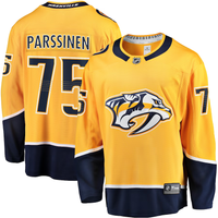 Juuso Parssinen #75 Nashville Predators Gold Home Breakaway Jersey - JerseysFreak