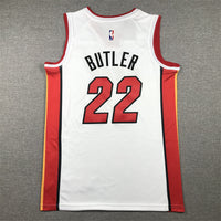 Men's Miami Heat Jimmy Butler #22 NBA Swingman 2023 Jersey1 White