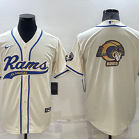 Men's Los Angeles Rams Bone Game Jersey1