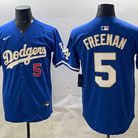Men's Los Angeles Dodgers Freddie Freeman #5 Royal Alternate Limited Jersey