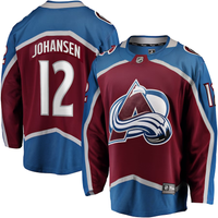 Men's Colorado Avalanche Ryan Johansen #12 Maroon Home Breakaway Jersey1