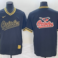 Men's Baltimore Orioles Black Replica Team Jersey1