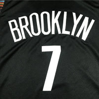 Men's Brooklyn Nets Kevin Durant #7 Black Swingman Jersey1 - City Edition