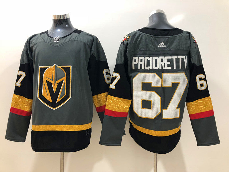 Men's Vegas Golden Knights Max Pacioretty #67 Gray Breakaway Player Jersey1