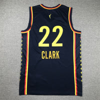 Men's Indiana Fever Caitlin Clark #22 Navy Replica Player Jersey