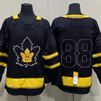 Men's Toronto Maple Leafs William Nylander #88 Black Player Game Jersey1