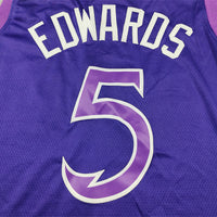Anthony Edwards Minnesota Timberwolves Purple City Edition Jersey - 4