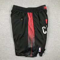 Men's Miami Heat Black 2023/24 Pocket Shorts1 City Edition