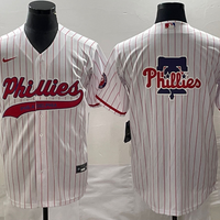 Men's Philadelphia Phillies White Home Replica Team Jersey1 Joint Edition