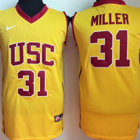Men's USC Trojans Cheryl Miller #31 Yellow Player Game Jersey