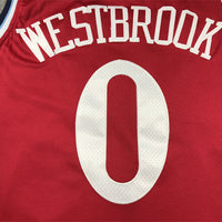 Men's LA Clippers Russell Westbrook #0 Red Swingman Player Jersey1