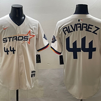 Men's Houston Astros Yordan Alvarez #44 Cream 2025 City Connect Limited Player Jersey1