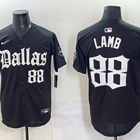 CeeDee Lamb #88 Dallas Cowboys Black Team Game Player Jersey - JerseysFreak