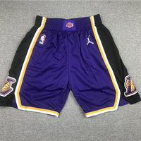 Los Angeles Lakers Purple Hardwood Classics Basketball Shorts