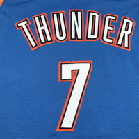 Men's Oklahoma City Thunder Chet Holmgren #7 Blue Swingman Jersey1 - Icon Edition