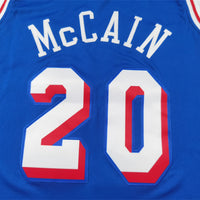 Men's Philadelphia 76ers Jared McCain #20 Royal Swingman Jersey1 - Icon Edition
